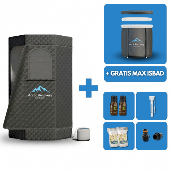 Dampsauna Bundle Arctic Recovery™│ + Gratis Isbad