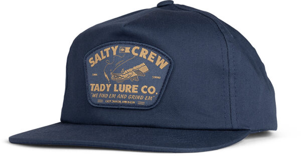 Salty Crew Grind Em 5 Panel - Navy