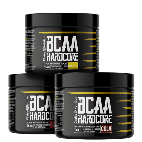 3 x BCAA Hardcore 264 g