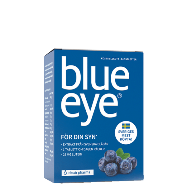 Blue Eye Blueberry ekstrakt 64 tabletter