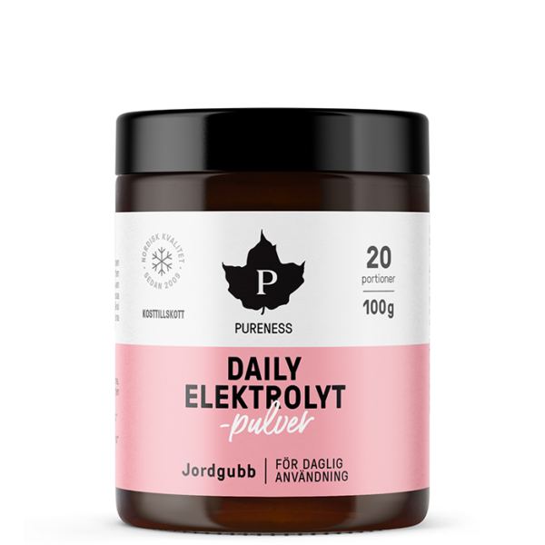 Daily Elektrolytpulver Jordbær 100 g