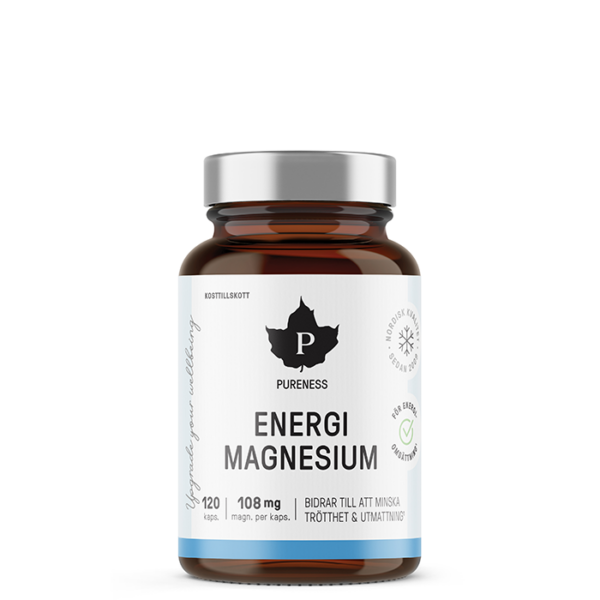 Energi Magnesium 120 kapsler