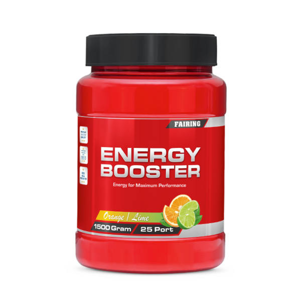 Energy Booster Kulhydratfyldning med Elektrolytter 1500 g Orange/Lime