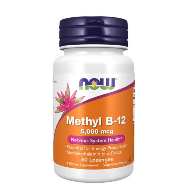 Methyl B-12 5000 mcg Vegansk 60 pastiller