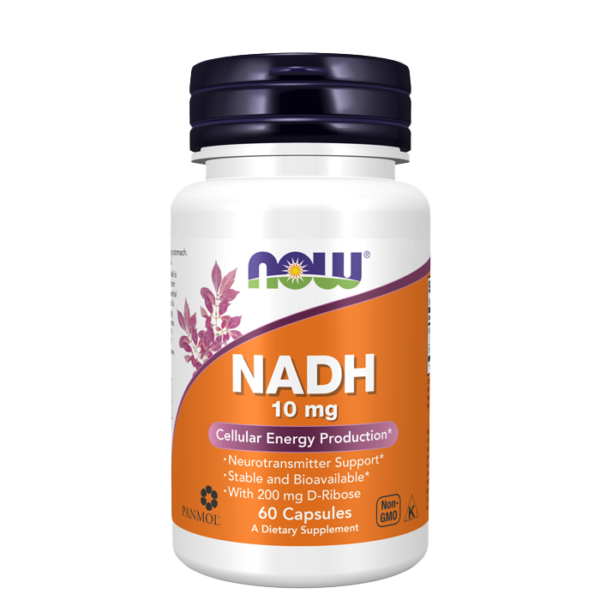 NADH 10mg + 200mg Ribose 60 kapsler