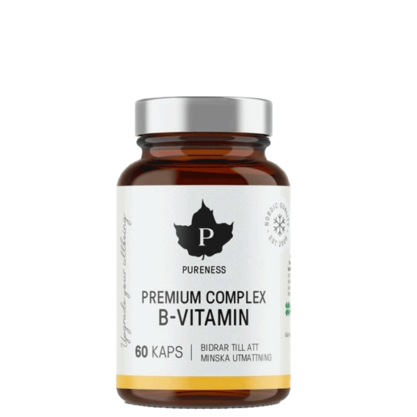 Premium Complex B-vitamin, 60 kapsler