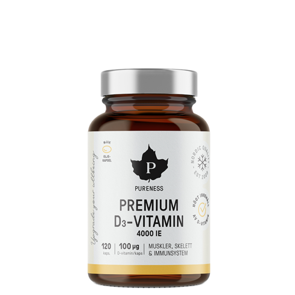 Premium D-Vitamin 120 kapsler