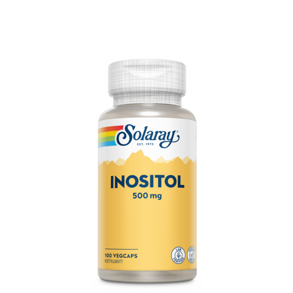 Solaray Inositol 100 kapsler