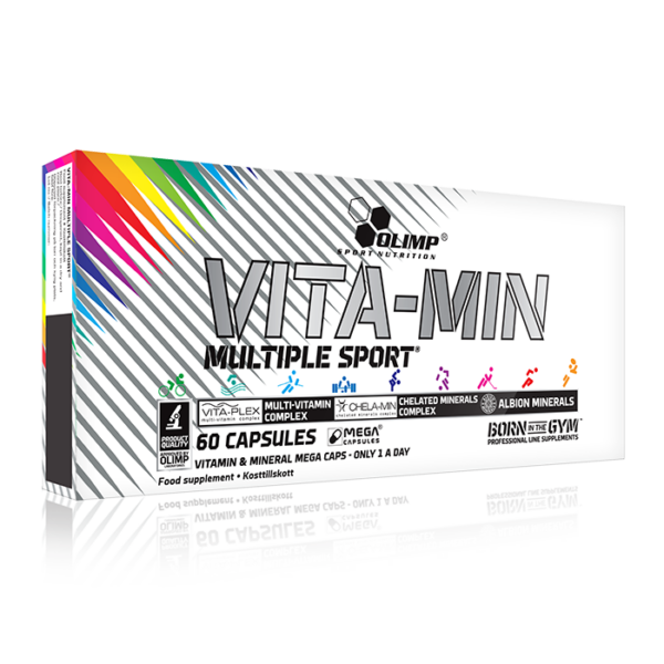 Vita-Min Multiple Sport Multivitamin 60 kapsler