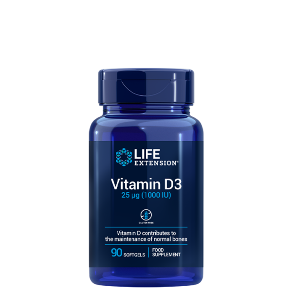 Vitamin D3 90 bl⌀de kapsler