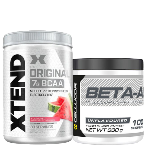 Xtend BCAA 30 portioner + COR-Performance Beta Alanine 330 g