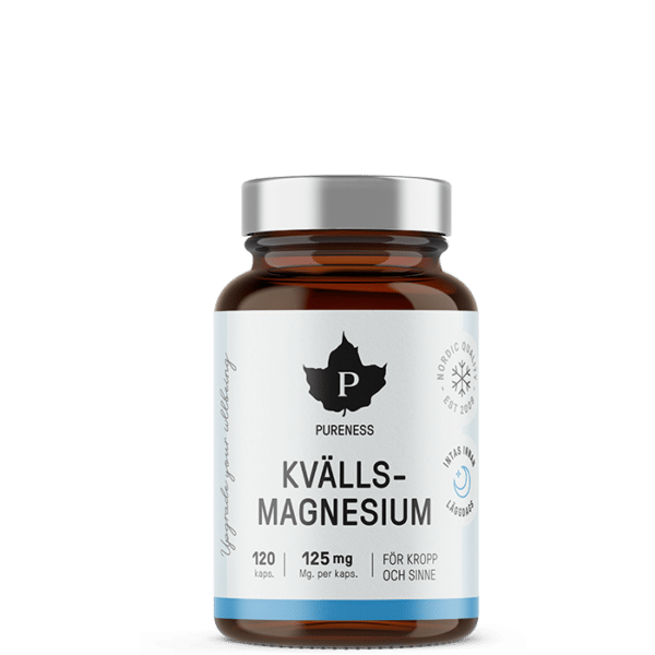 Aften magnesium 120 kapsler