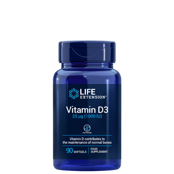 Vitamin D3 90 bl⌀de kapsler