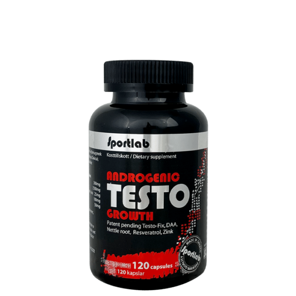 Androgen Testo Growth 120 kapsler